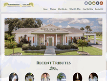 Tablet Screenshot of northbrevardfuneralhome.com